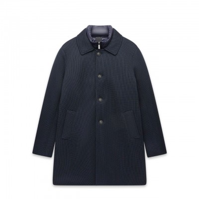 Navy Blue Coat Jacket