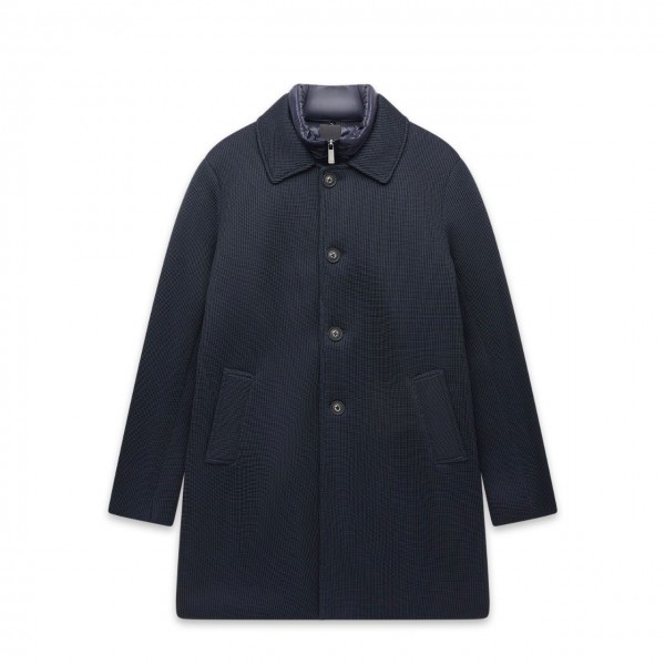 Navy Blue Coat Jacket