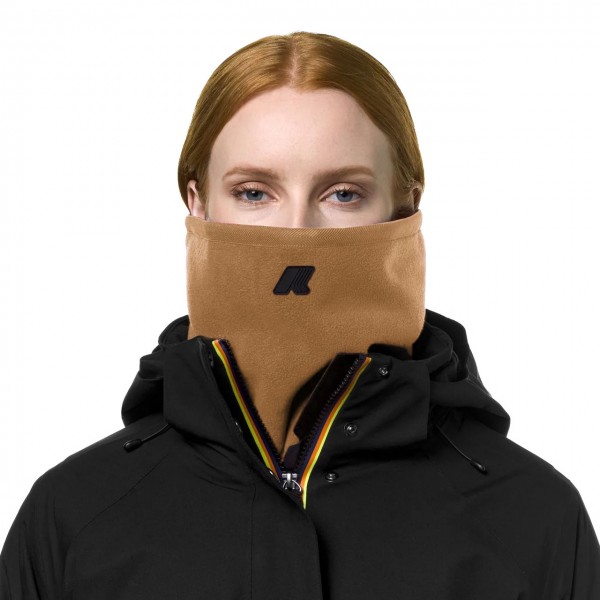 Aravis Sherpa Polar Brown Cord Neck Warmer