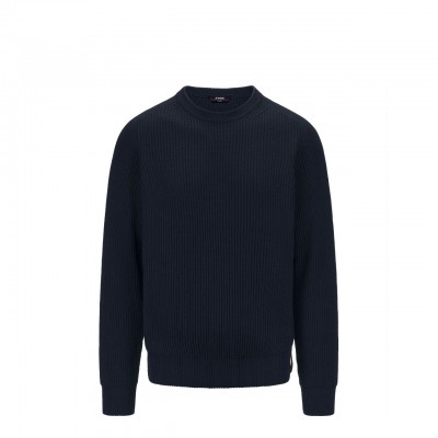 Maglione Verin Wool Merino Blend Blu