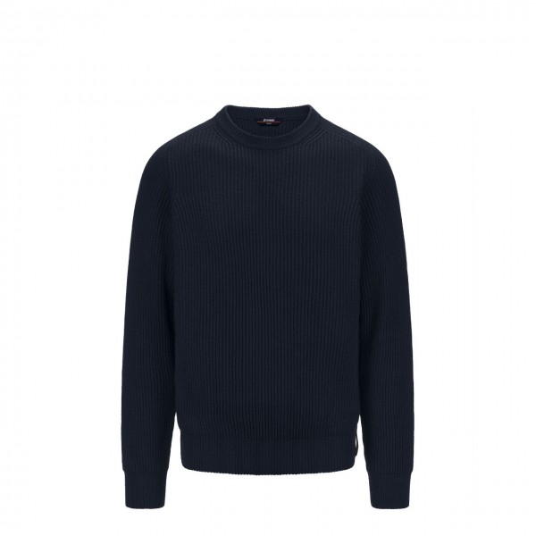 Maglione Verin Wool Merino Blend Blu