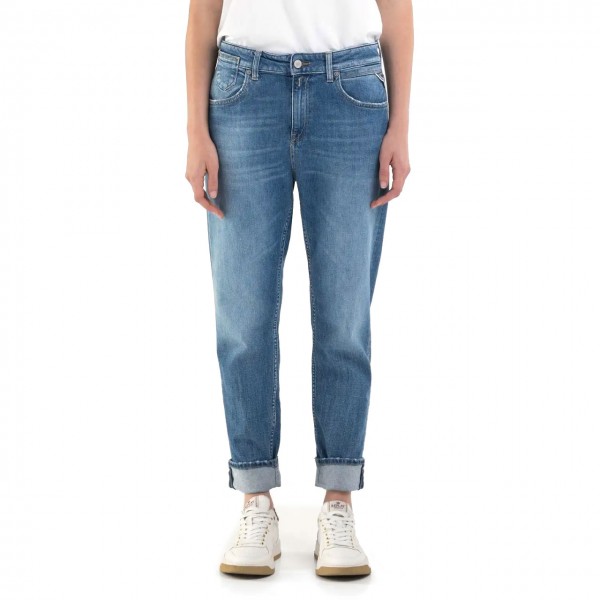 Marty Slim Boyfit Medium Blue Jeans