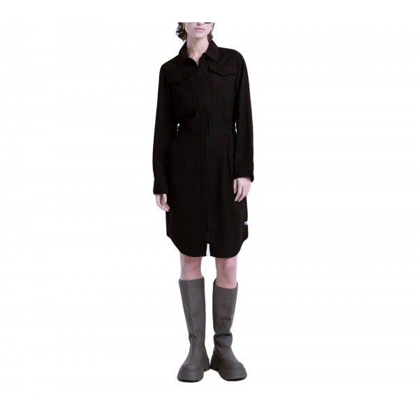 Full Zip Shirt Dress