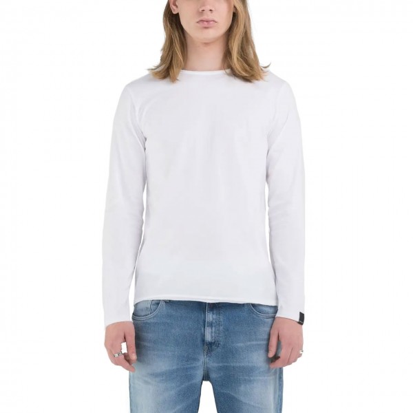 Long Sleeve Regular Fit T-Shirt White