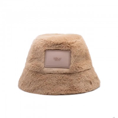 Bucket Hat Taupe Gray