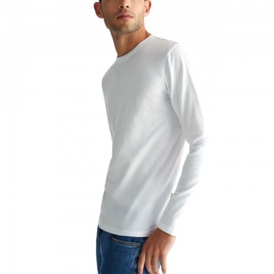 Basic Long Sleeve T-Shirt White