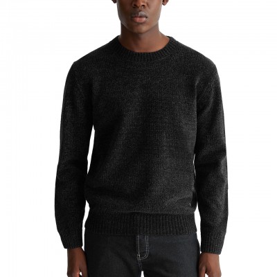 Maglione In Ciniglia Nero