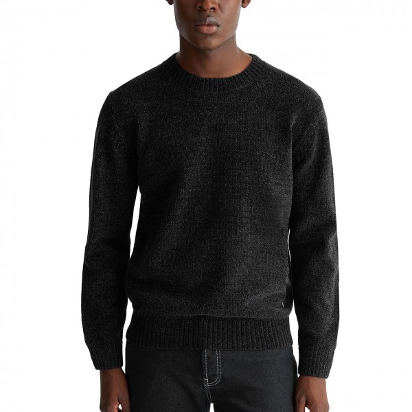 Maglione In Ciniglia Nero