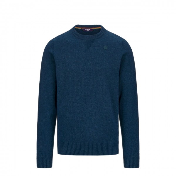 Maglione Sebastien Lambswool Blue Darkness