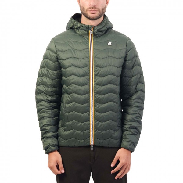 Jack Quilted Jacket Warm Green Blackish