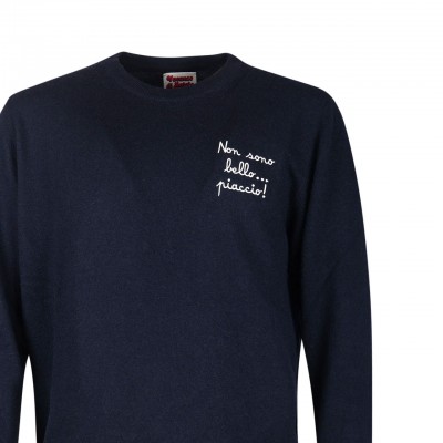 Maglione Heron Vacanze Di Natale Blu