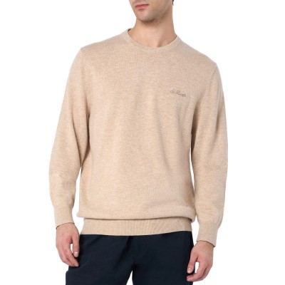 Maglione Girocollo Regent Beige