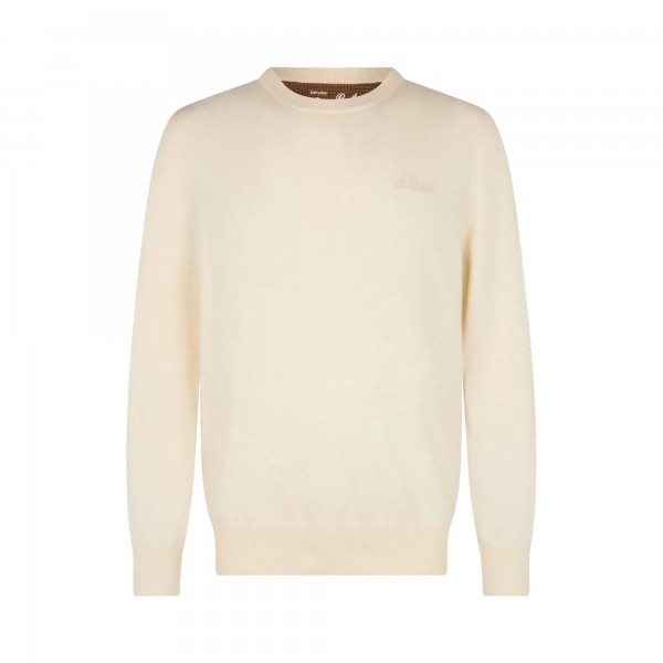 Regent White Crewneck Sweater