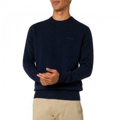 Regent Blue Lambswool Sweater