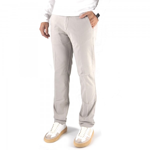 Pantalone Chino Lenny Grigio Perla