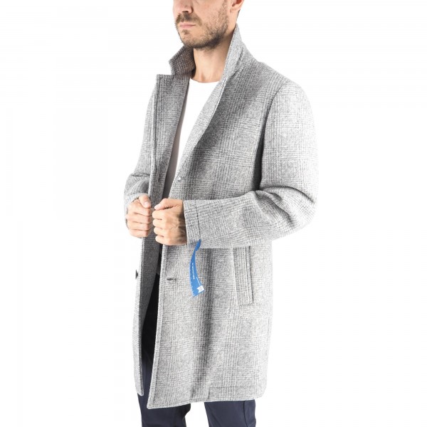 Amos Pearl Grey Coat