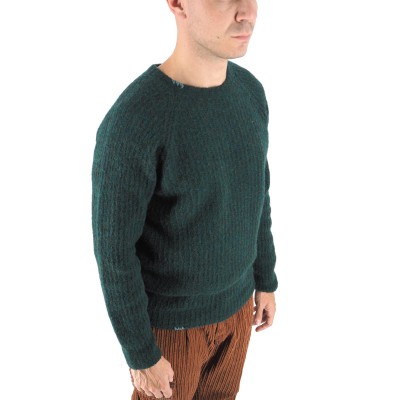 Knitted Crew Neck Sweater