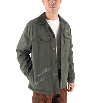 Garment Dyed Shirt Jacket