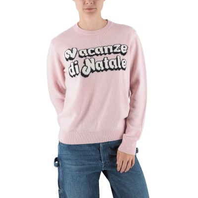 Maglione Vacanze Di Natale Rosa