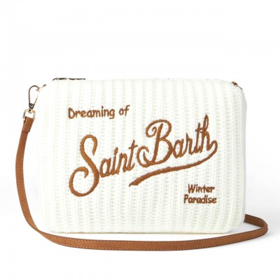 White Tricot Parisienne Pochette