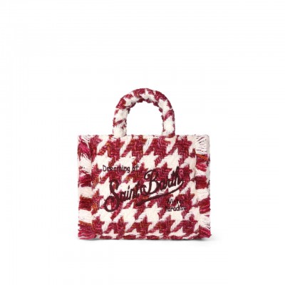 Borsa Vanity Mini Pied De Poule