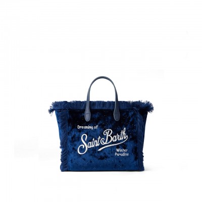 Borsa Vanity Mini Velvet Midnight