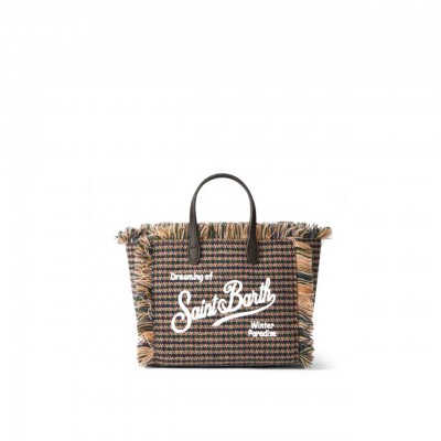 Borsa Vanity Mini Pied De Poule