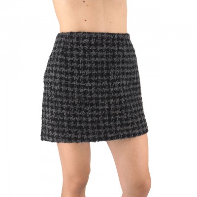 Katrine Tweed Short Skirt