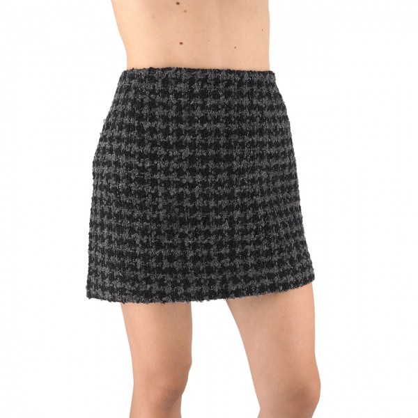 Katrine Tweed Short Skirt