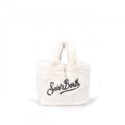 Borsa Vanity Mini Soft Bianco