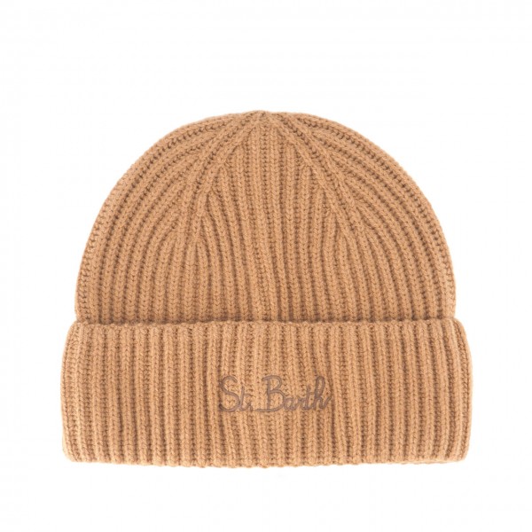 Moss Blend Camel Beanie