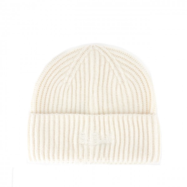 Moss Blend White Beanie