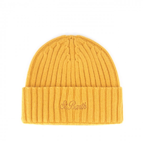 Wengen Blend Mustard Beanie