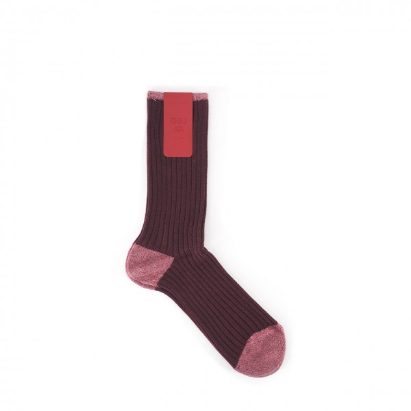 Women's Socks Costa 4/2 With Lurex And Cashmere