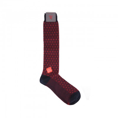 Men's Long Socks Jacquard Headbands