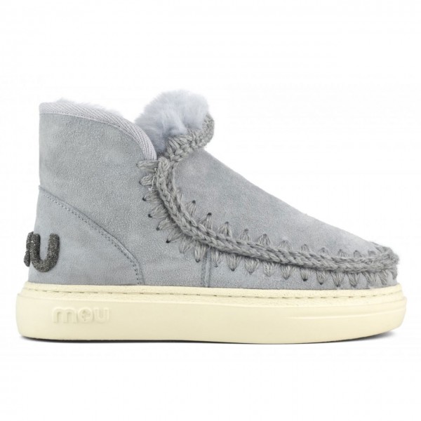 Eskimo Sneaker Bold Glitter Logo Iced Sea