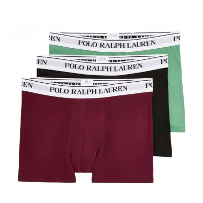 Set Boxer Da 3 Rosso Nero Verde