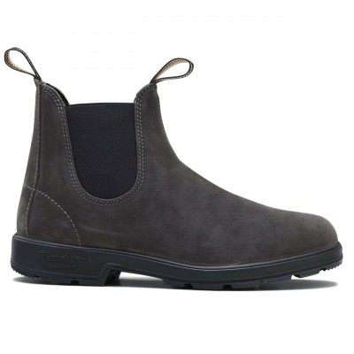 2413 Dark Grey Suede Boot