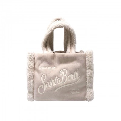 Borsa Soft Bag Shearling Beige