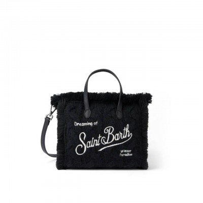 Black Mesh Mini Vanity Bag