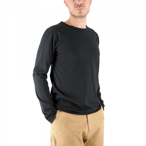 Seville Black Long Sleeve T-Shirt