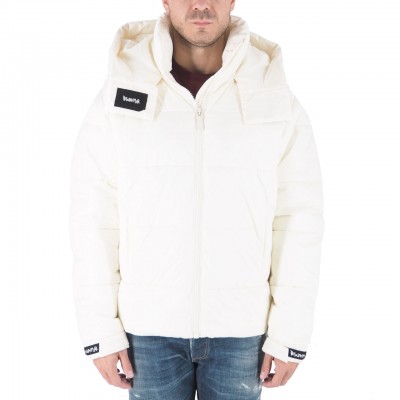 Milk Hooded Down Jacket