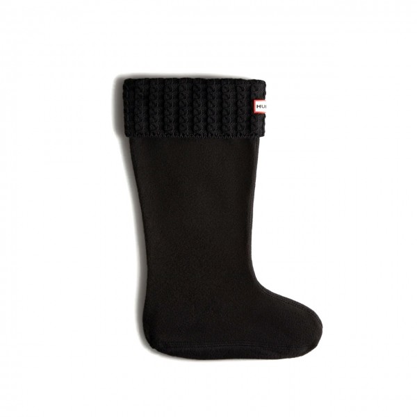 Calze Mini Cable Tall Boot Sock Black