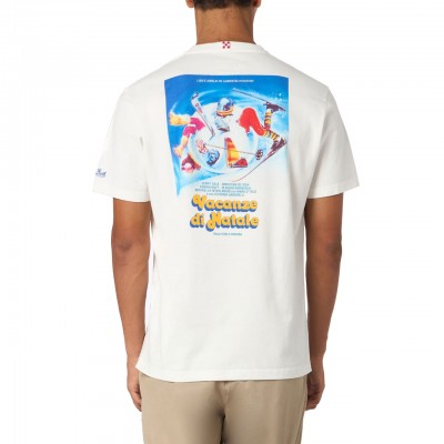 T-Shirt In Cotone Vacanze Di Natale