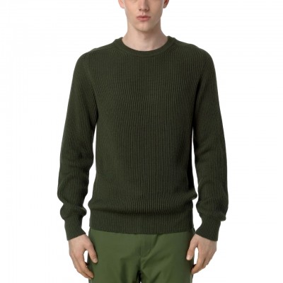 Maglione Verin Wool Merino Blend Verde