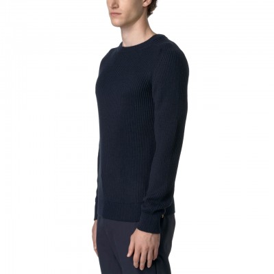 Maglione Verin Wool Merino Blend Blu