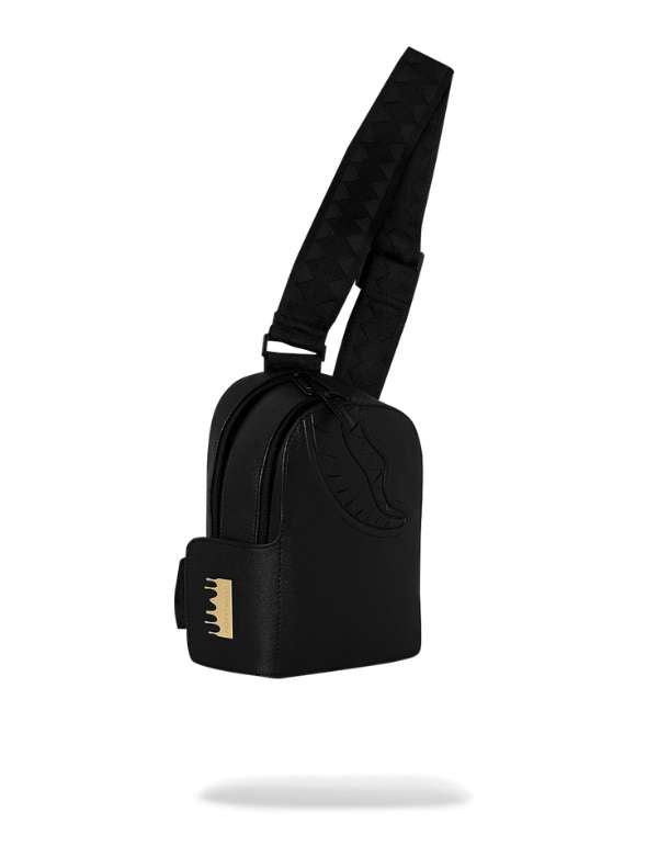 Borsello A Tracolla Gold Brick Lux