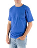 Royal Blue Flame Pocket T-Shirt