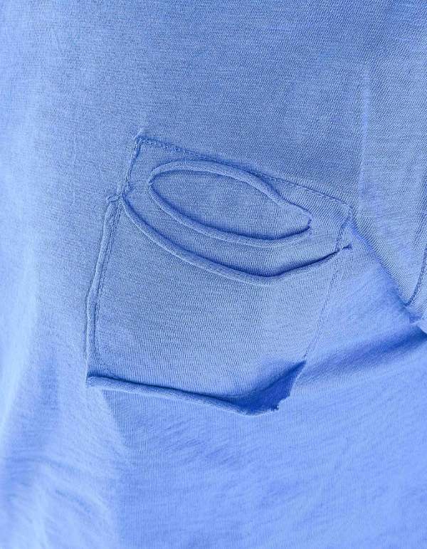 T-Shirt Pocket Fiamma Blu Royal