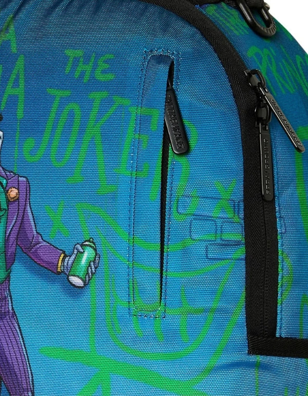 Zaino Dc Joker Tagged Up Batmobile Backpack